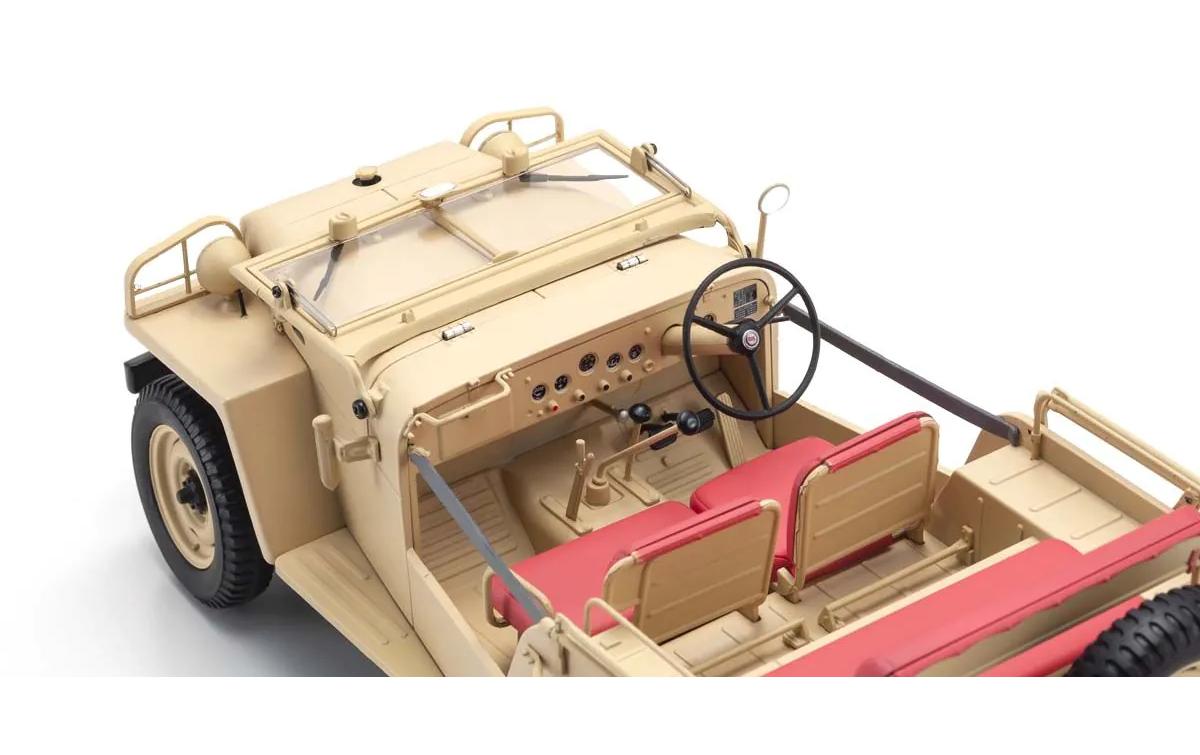 Toyota Land Cruiser BJ Beige, 1:18<br>Detailgetreues Modellauto für Sammler im Massstab 1:18