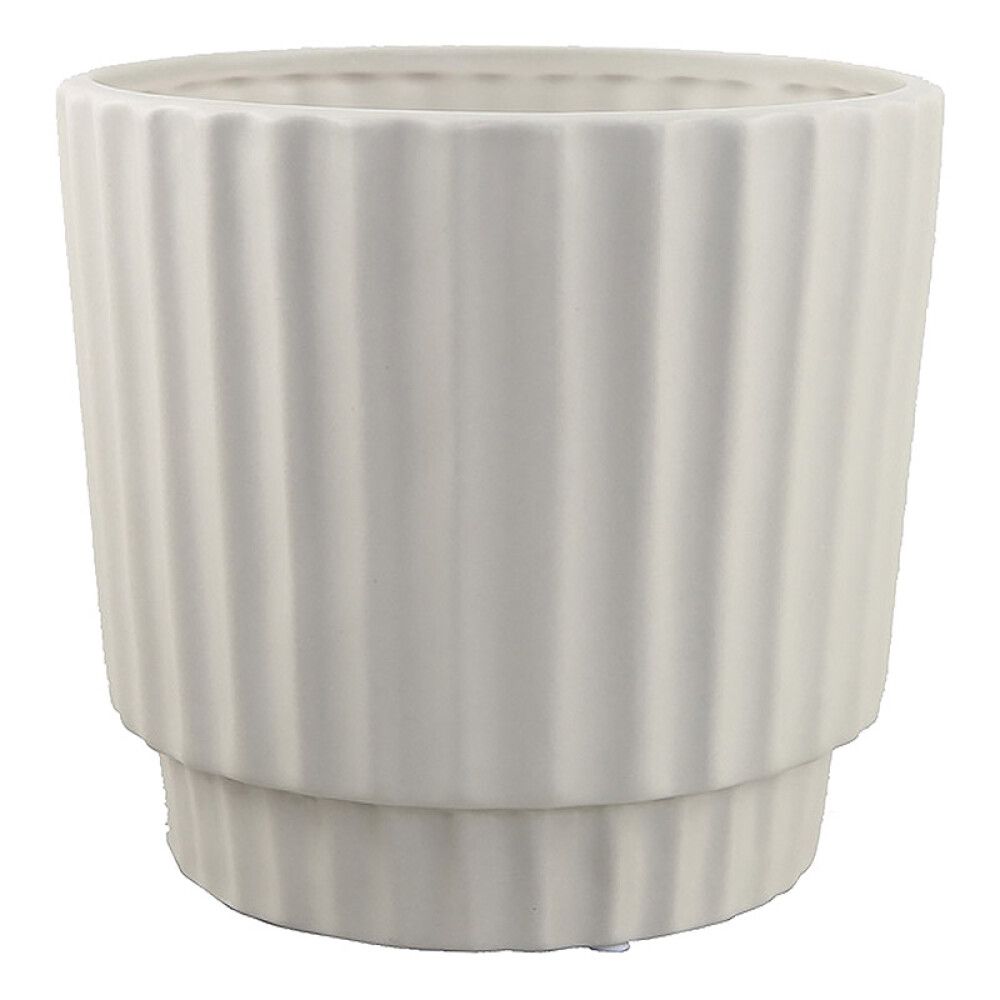 INNENDØRS POTTE PIARDINO FREYA IVORY Ø17CM HVIT