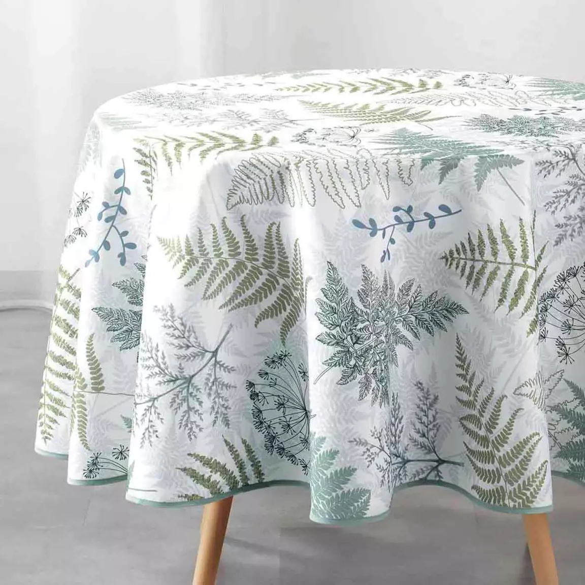 Nappe ronde (D180 cm) Melisandre Verte