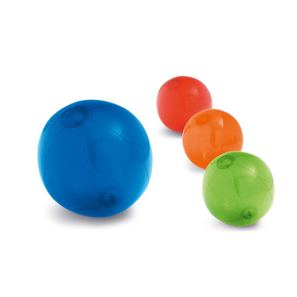 hi!dea 98219 - Ballon de plage gonflable en PVC translucide