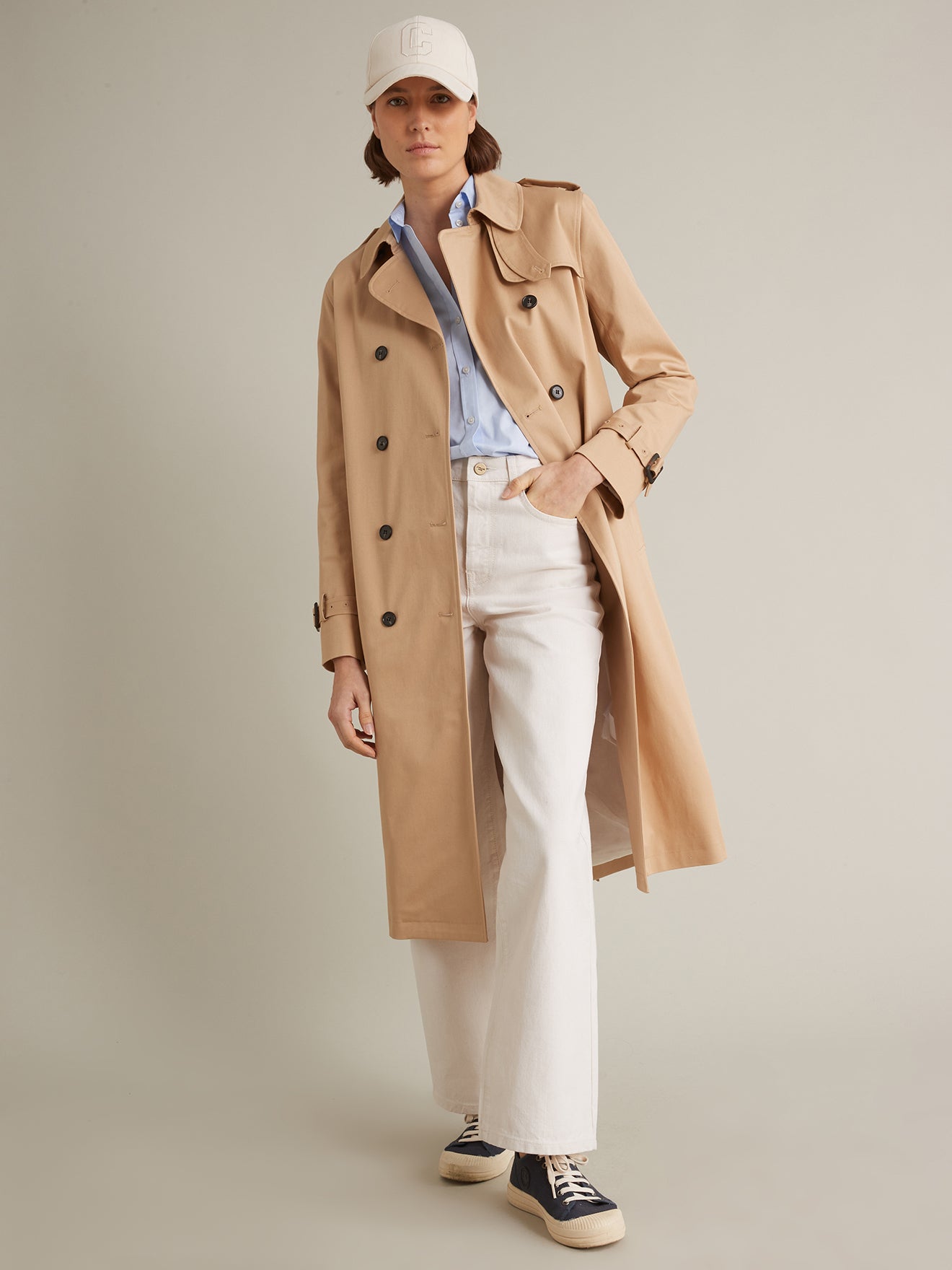 Le Trench long femme - Intemporel n°6.