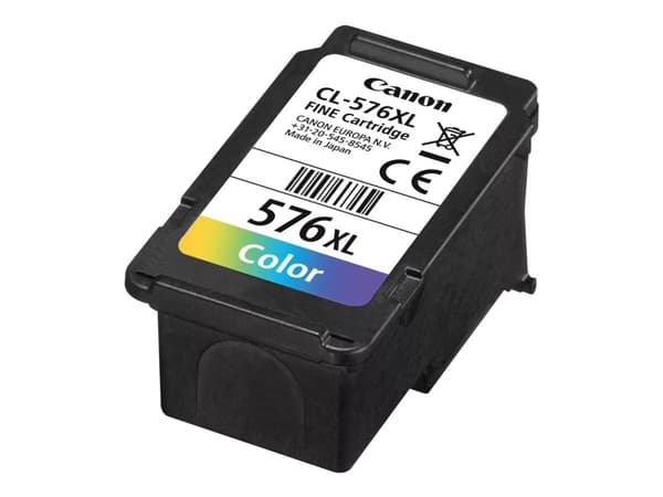 Canon CL-576XL - 12.6 ml - Høy ytelse - farge (cyan, magenta, gul) - original - blekkpatron - for PIXMA TR4750i, TR4751i, TS3550i, TS3551i