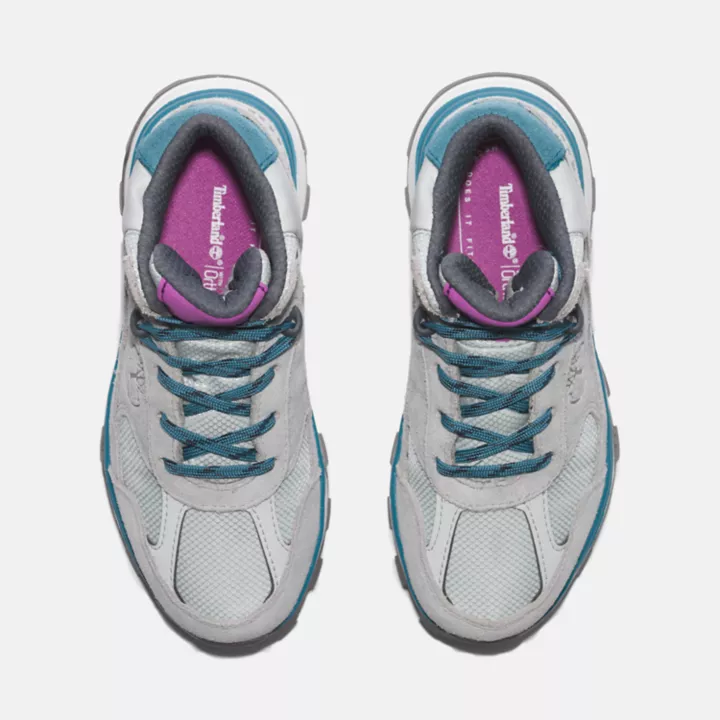 Chaussures de randonnée montantes Trail Trekker pour enfant en gris clair