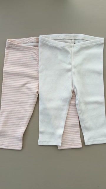 2pk Leggings Baby – Øko Bomull | Fio Pants – Gavepakke
