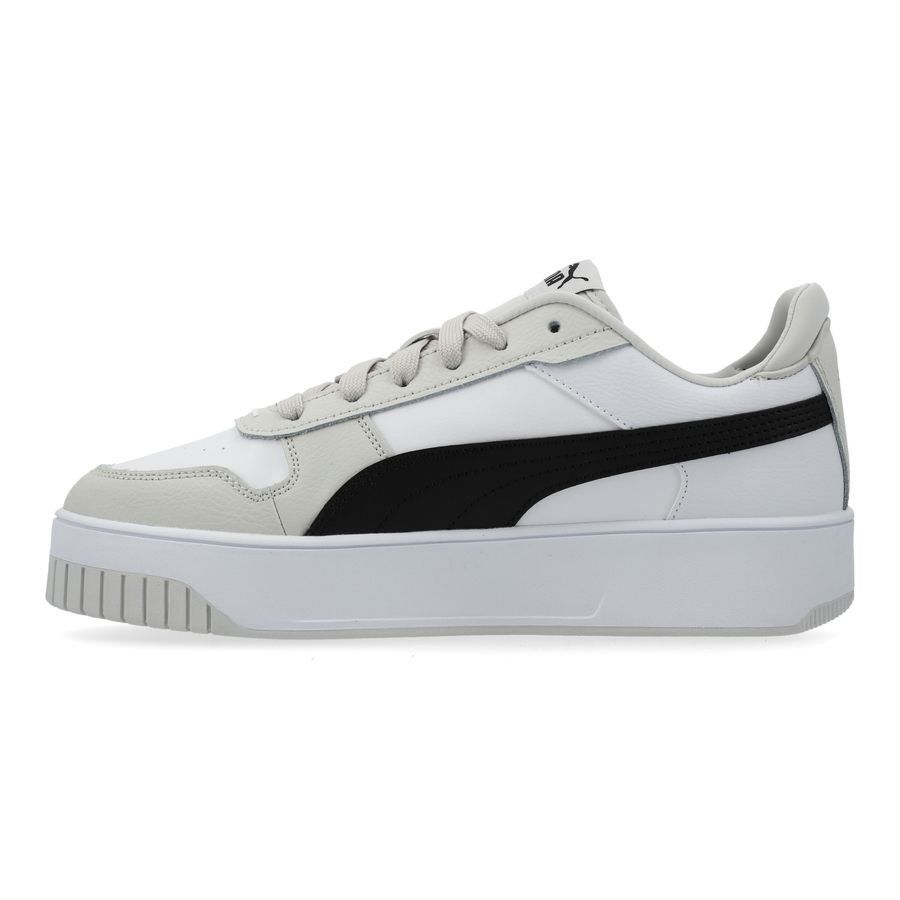 PUMA Chaussures Carina Street - Blanc/Noir/Gris Femme