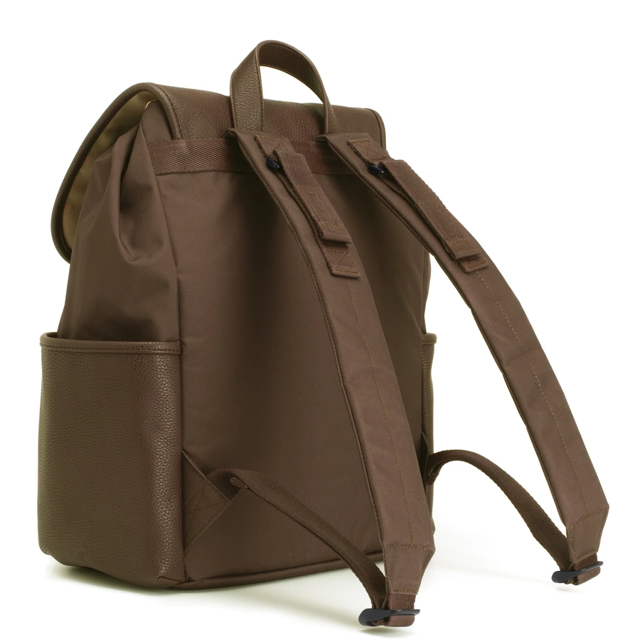 Babymel Wickelrucksack Freddie Vegan Leather Tan