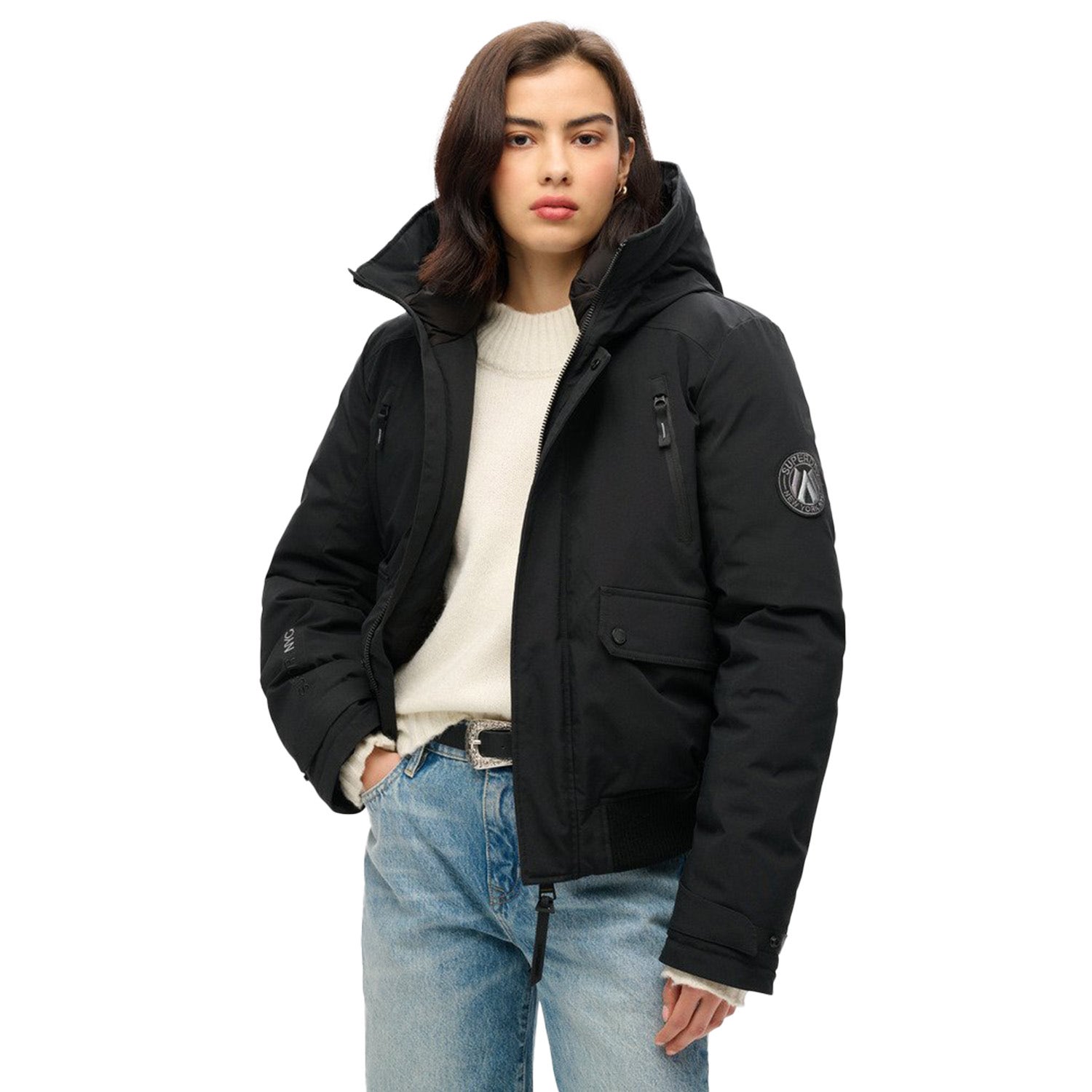 Superdry  City Padded Bomber Jacket Dames