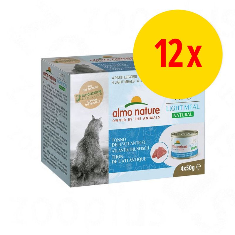 Lot Almo Nature HFC Natural Light 12 x 50 g