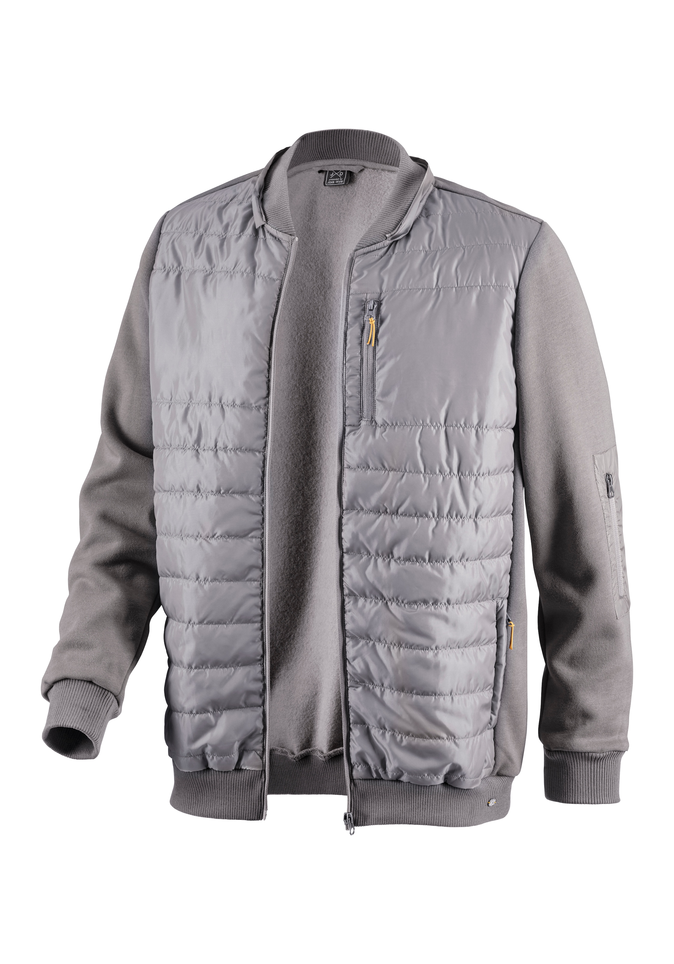 H.I.S Kapuzensweatjacke , im vorderen Bereich gesteppt, mit abnehmbarer Kapuze