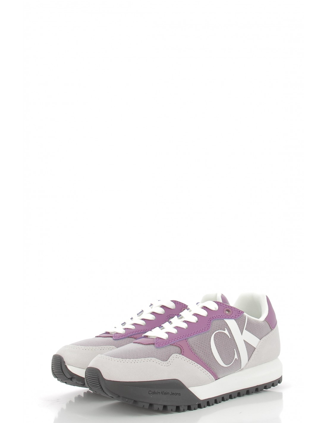calvin klein Baskets de ville femme toothy runner bold violet/gris