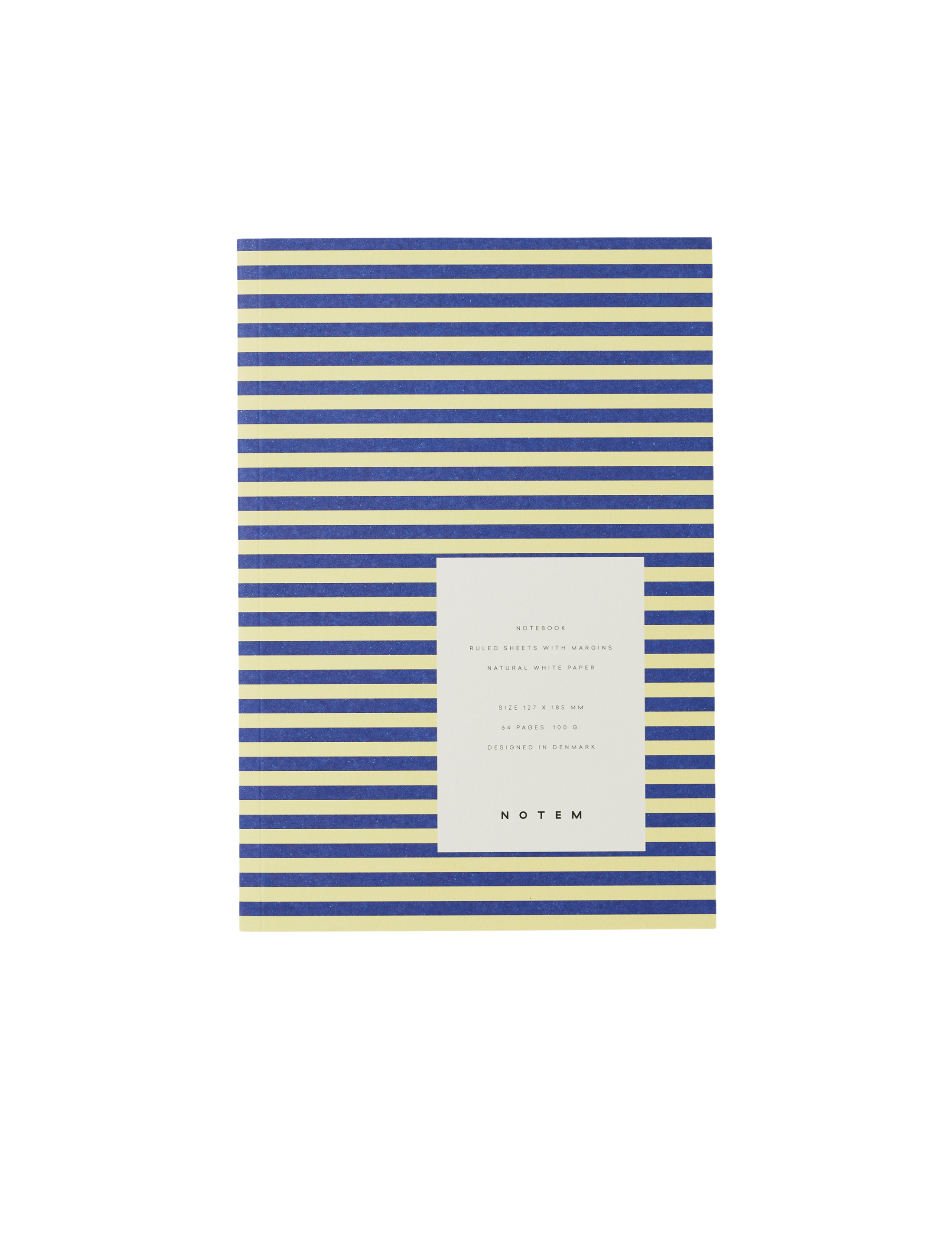 Notem  VITA notesbog, small - Blue & Yellow
