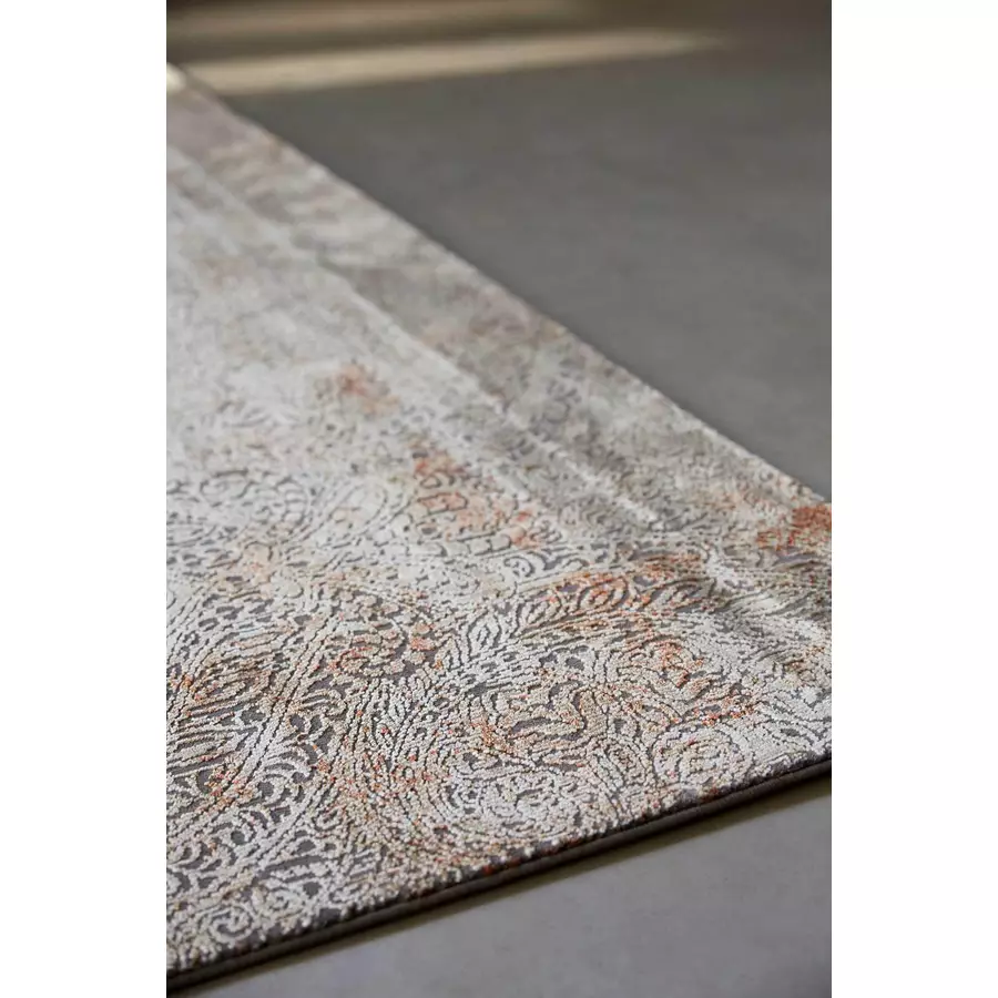 Wecon home Kurzflorteppich Baroque Vintage silber