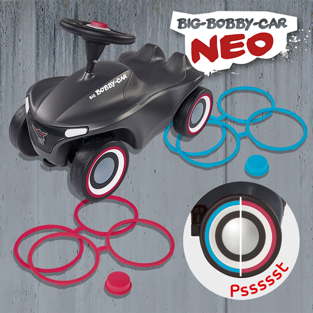 BIG Rutscherauto »BIG Bobby-Car-Neo Anthrazit« Made in Germany