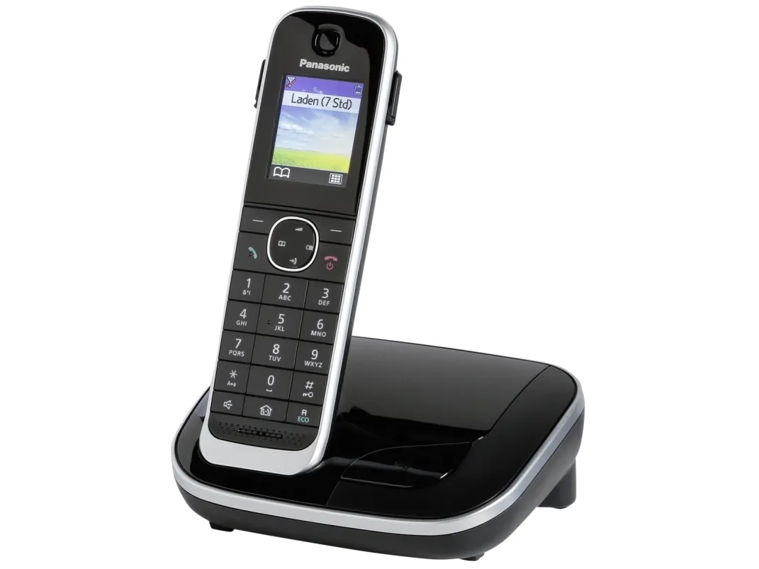 Panasonic KX-TGJ310, DECT telefon, Telefonhøjttaler, 250 entries, Navn og vis-nummer, Sort, TYSK version, Telefonsvarer og nummervisning fungerer ikke i DK