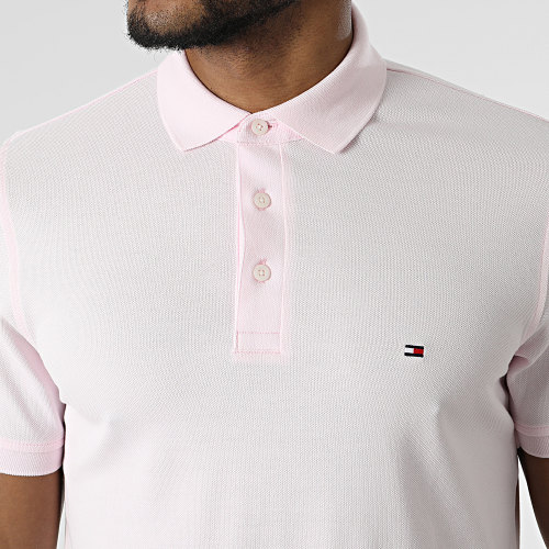 Polo Manches Courtes 1985 Slim 7771 Rose