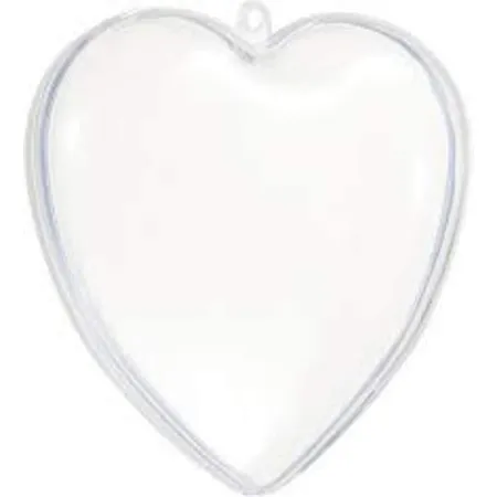 Glorex Kunststoffherz teilbar 12,5 cm