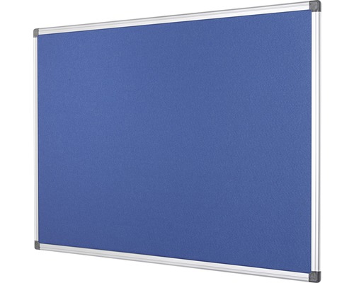 Blauw viltbord 90x60 cm