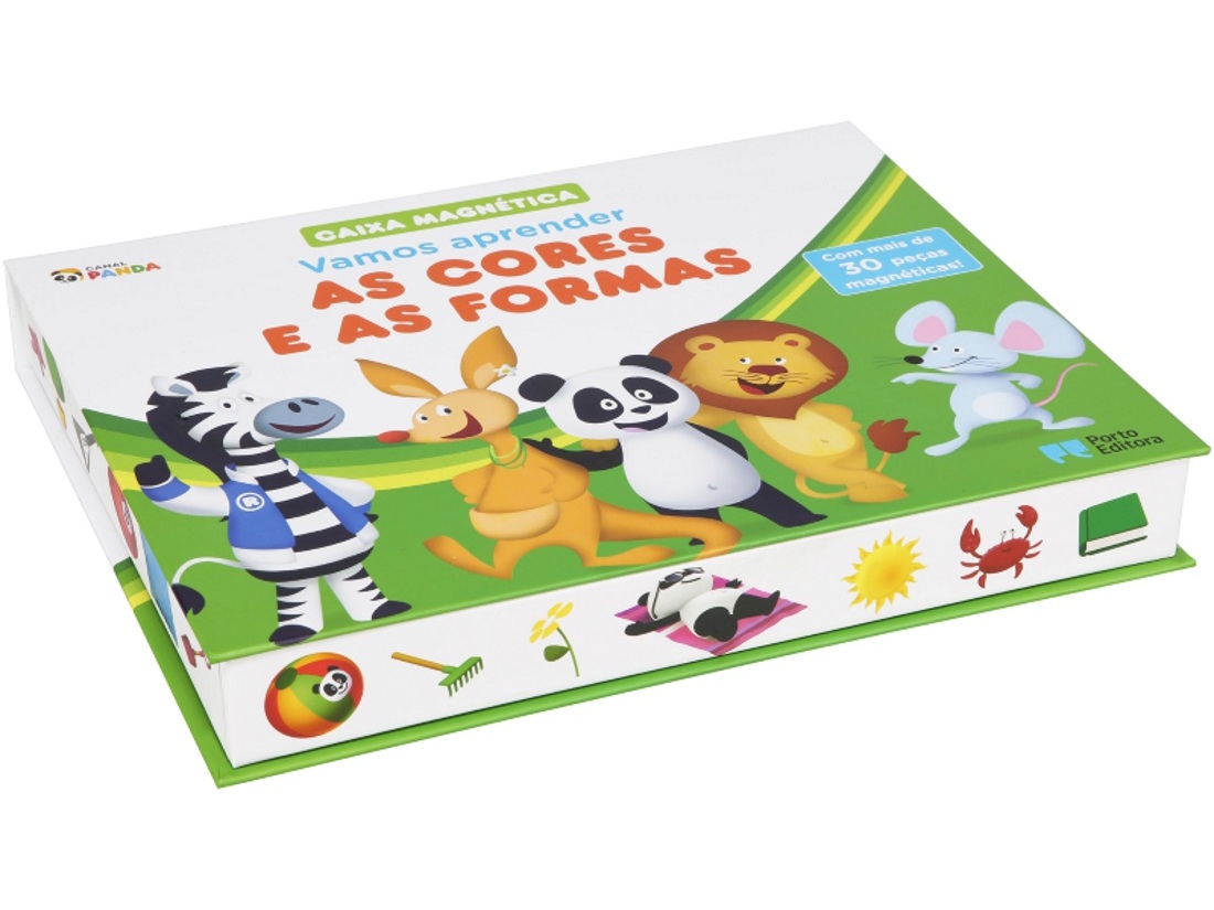 CANAL PANDA VAMOS APRENDER AS CORES