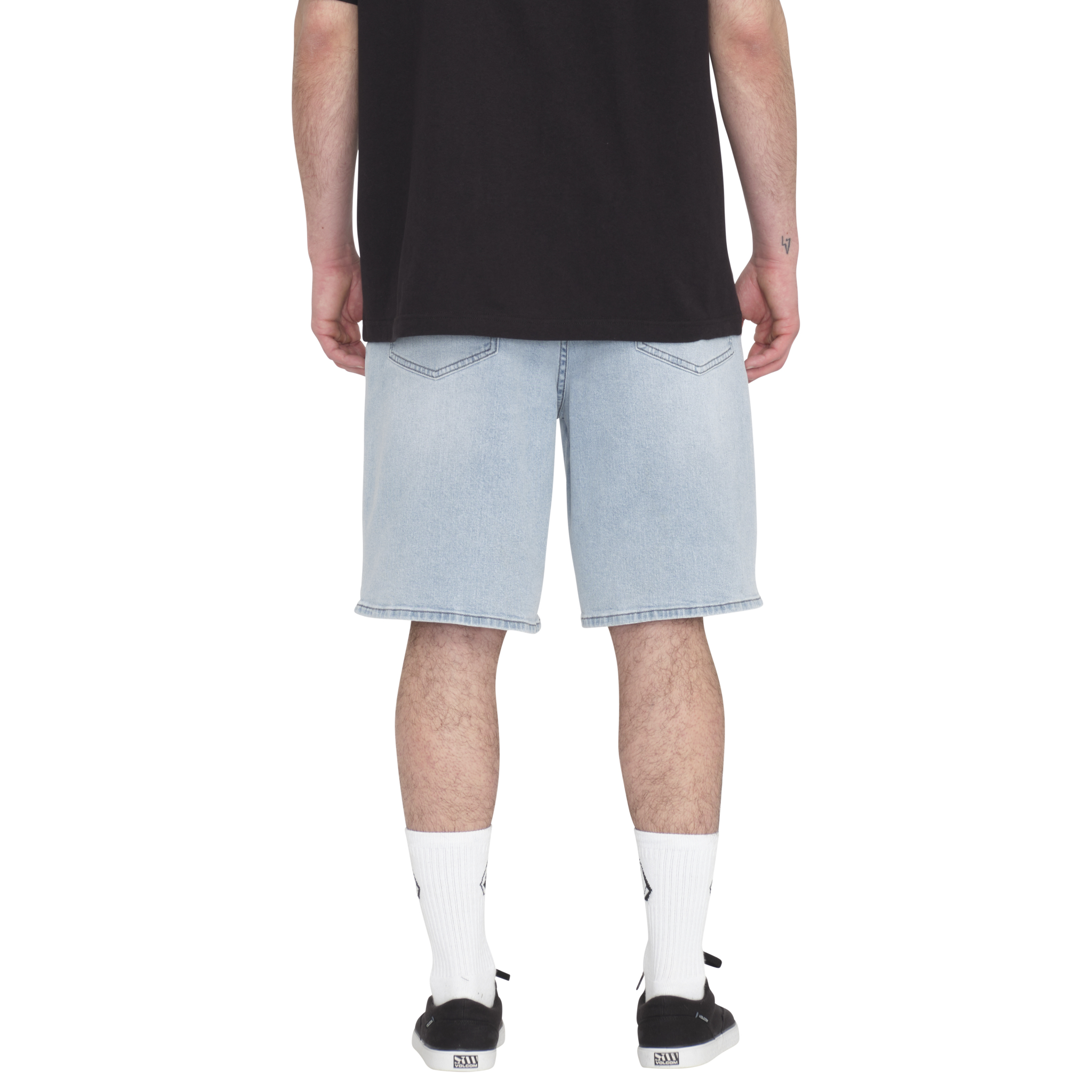 Volcom Billow Denim Short Desert Dirt Indigo