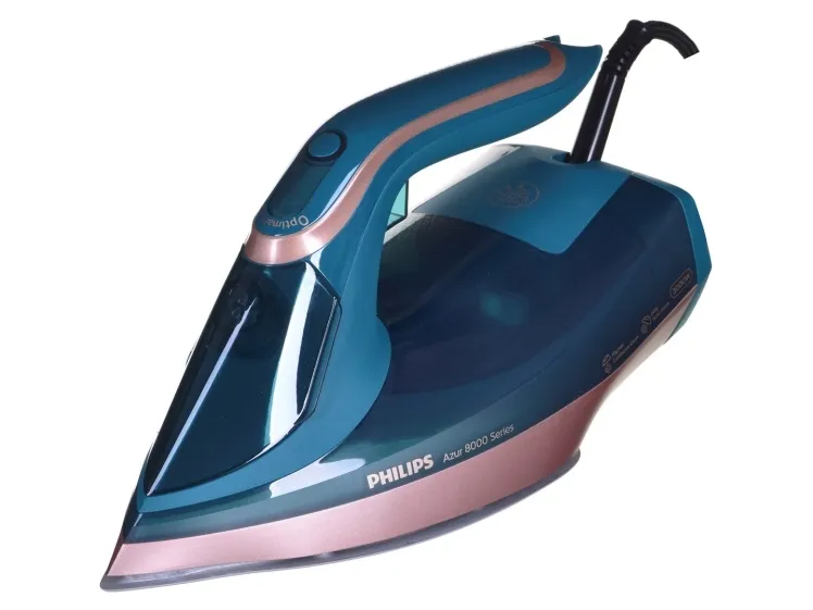 Philips Azur 8000 Series DST8030 - Dampstrygejern med automatisk afbrydelse - såleplade: SteamGlide Elite - 3000 W - opalgrøn