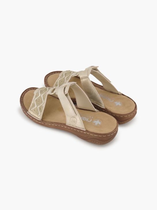 Rieker Pantolette gold