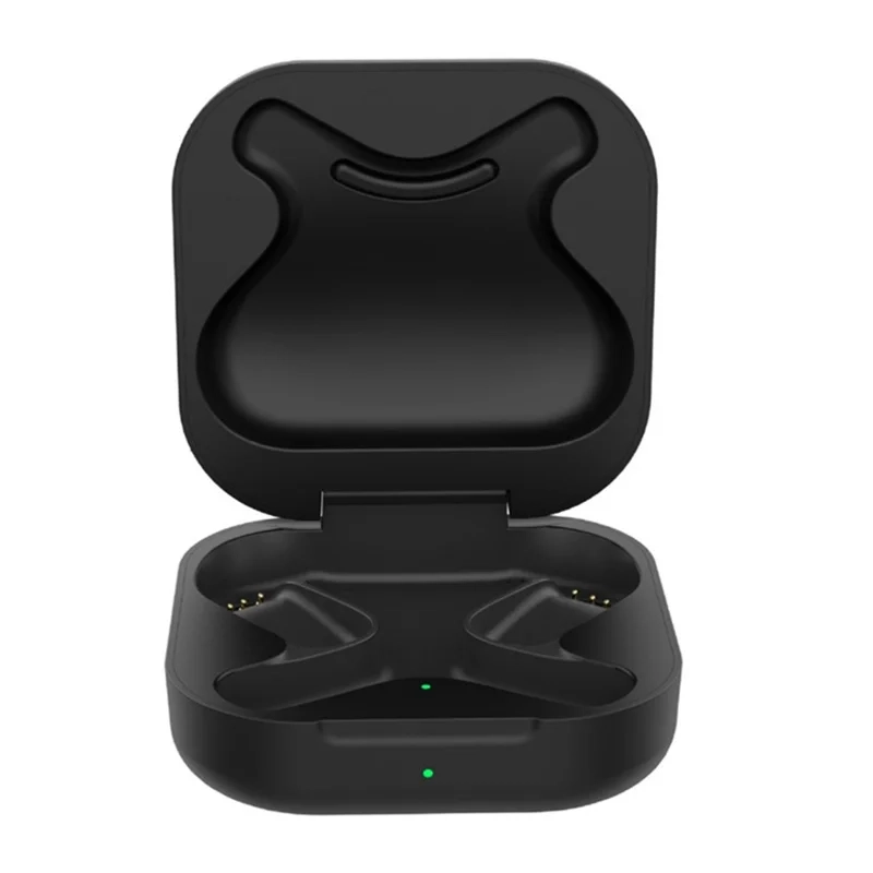 (600mAh) Ladecase Ersatz Ladebox mit USB-C Anschluss für Shokz OpenFit T910 Kopfhörer - Schwarz