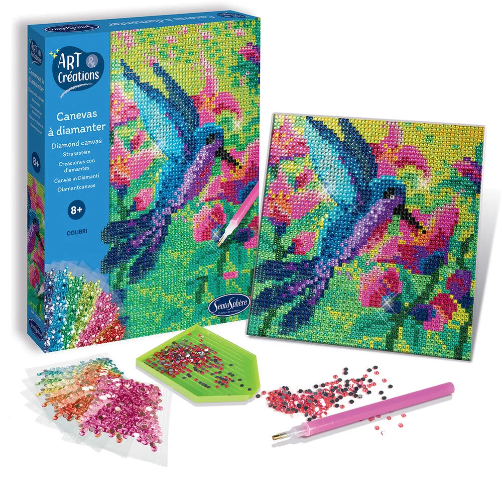 CANEVAS A DIAMANTER - COLIBRI