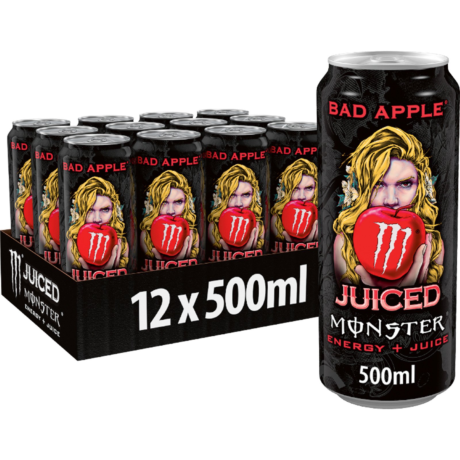 Monster Juice Bad Apple 12 x 500 ml