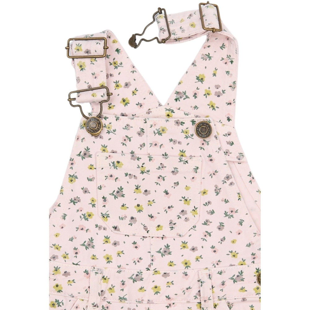 Køb THE NEW Siblings Light Lilac Aop Tnstsif Denim Dungarees