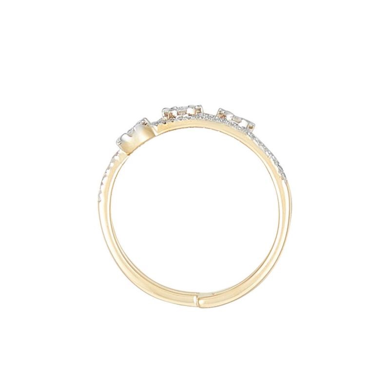 Bague Or Jaune et Diamant