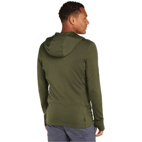 Veste polaire randonnée ICEBREAKER M 260 QUANTUM IV LS ZIP H LODEN