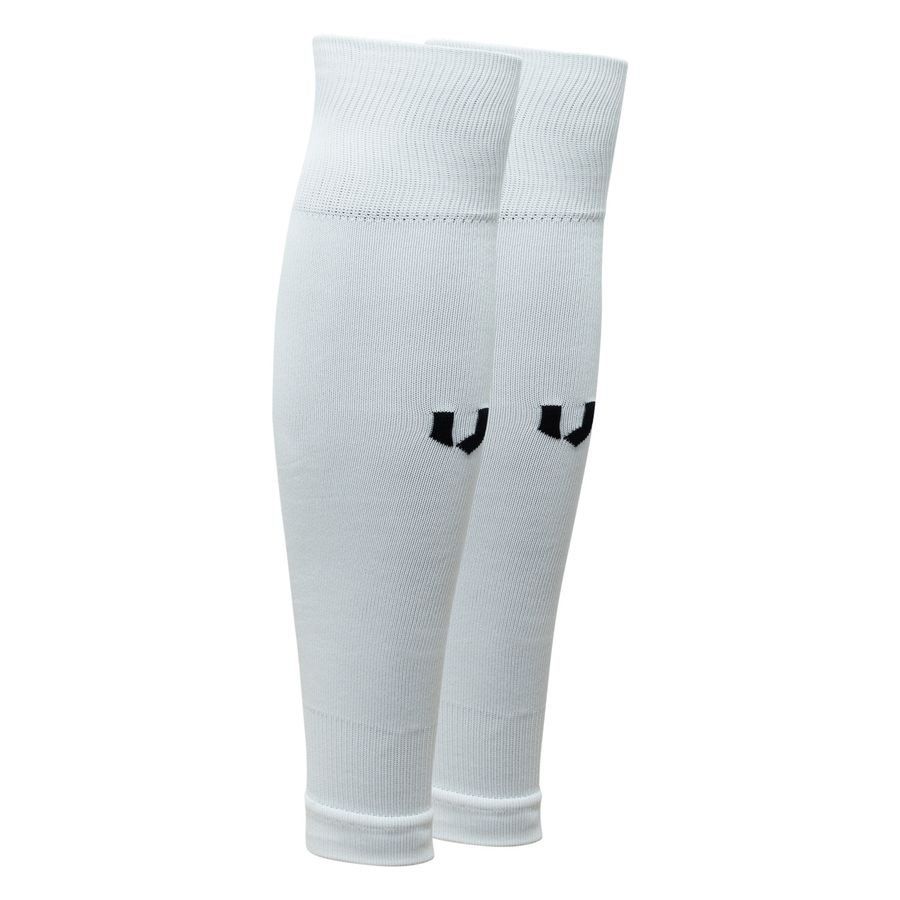 Unisport Chaussettes de Football Jambière - Blanc