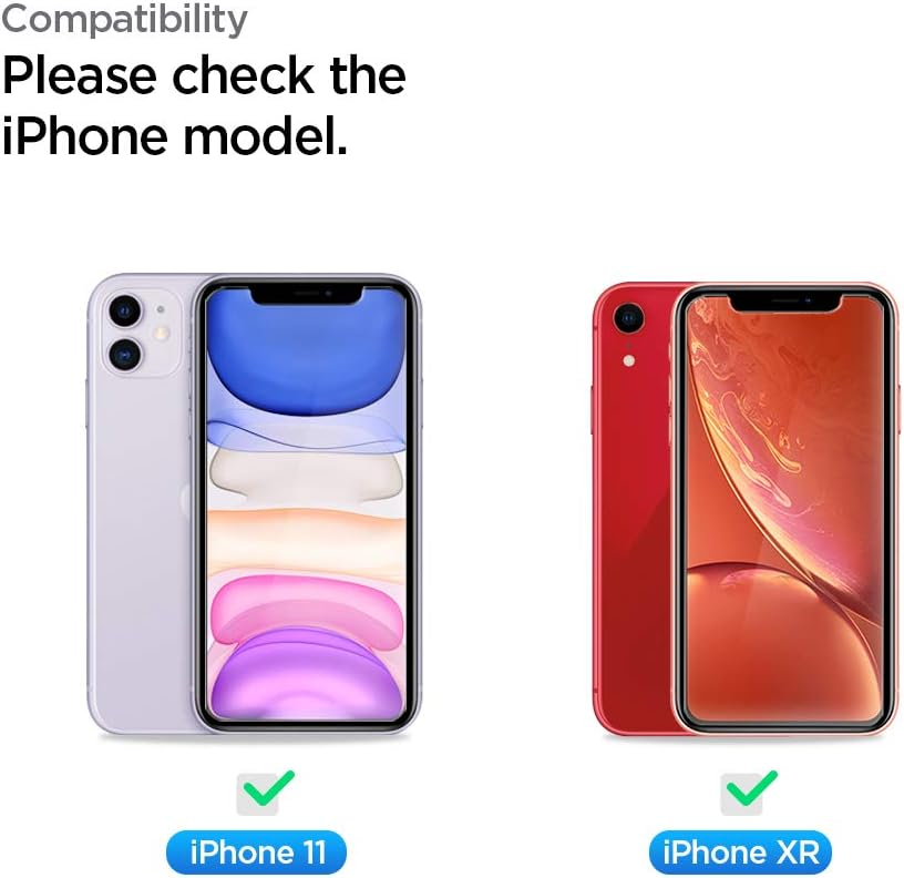(2er Set) iPhone 11 / iPhone Xr AlignMaster Glas Tr Clear Panzer Glas Case Friendly   Montagerahmen (AGL00101)