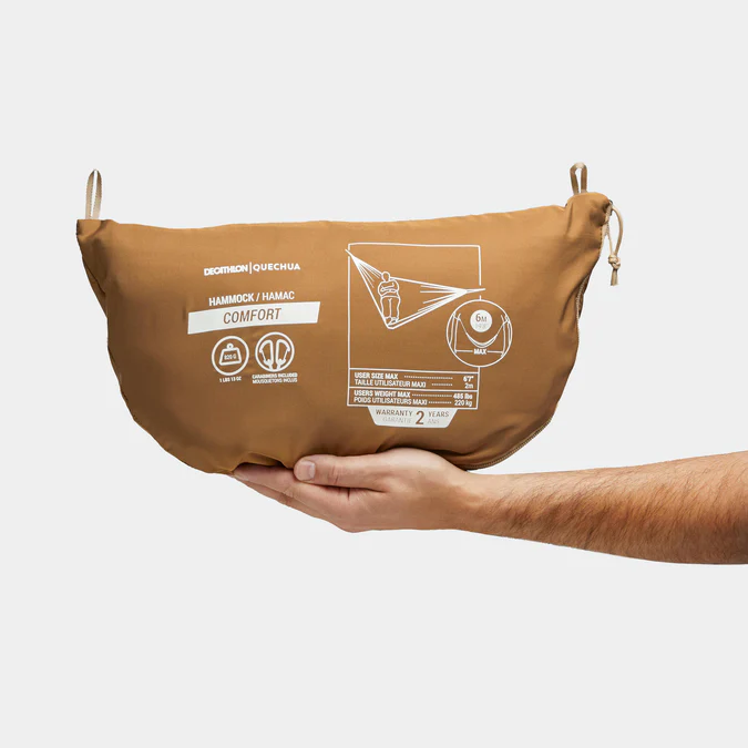 Decathlon Quechua - Rede Quechua para duas pessoas - Conforto 350 x 175 cm - 2 pessoas