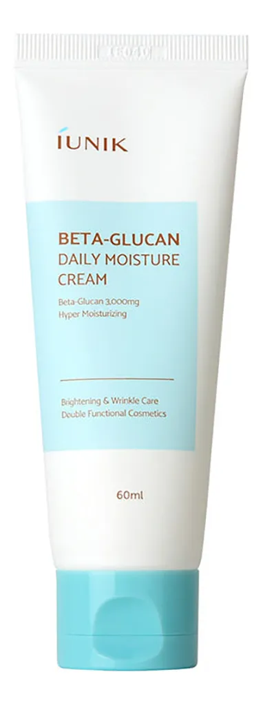 Iunik Beta Glucan Daily Moisture Cream - 60 ml.