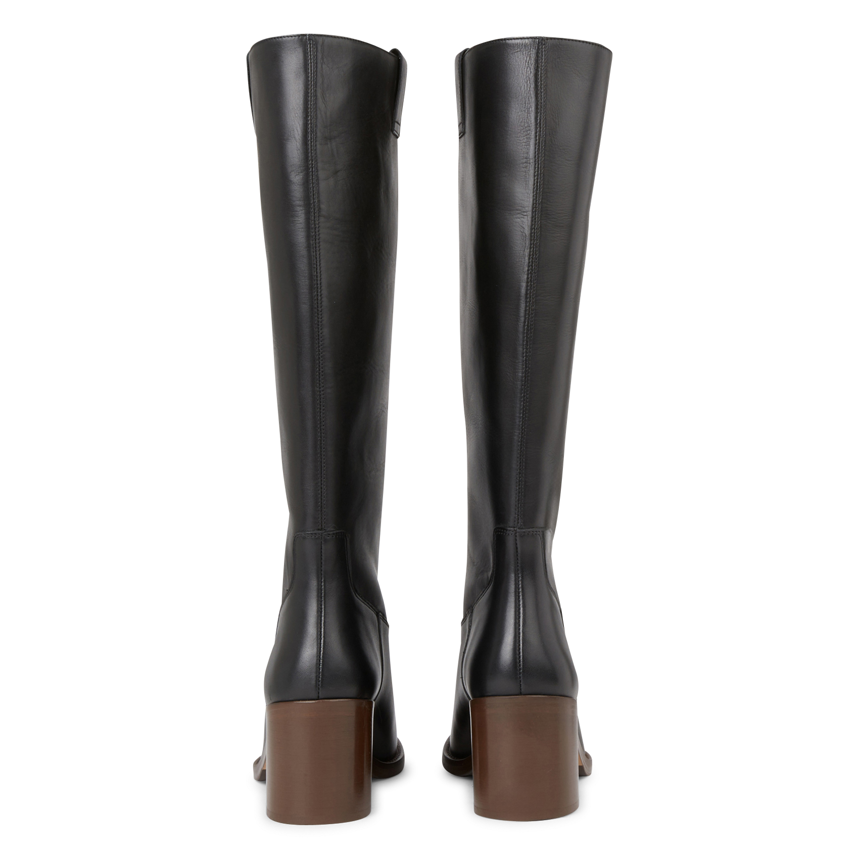 N°510 - Bottes cavalières en cuir | Noir
