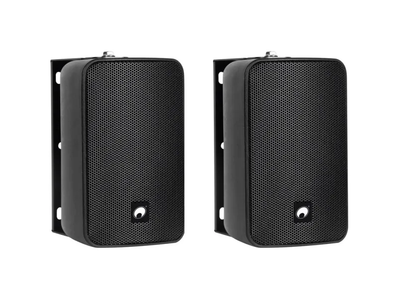 Omnitronic 11036950, 2-vejs, 2.0 kanaler, Ledningsført, 40 W, 75 - 20000 Hz, Sort