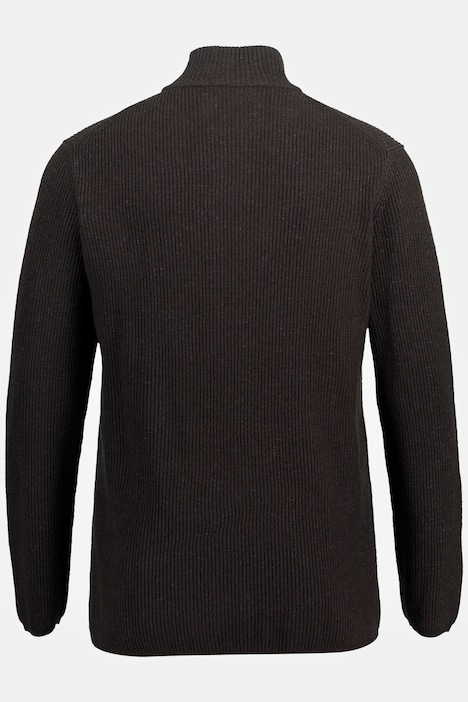 Stricktroyer, FLEXNAMIC®, Wollmix, Stehkragen, Zipper, bis 8 XL