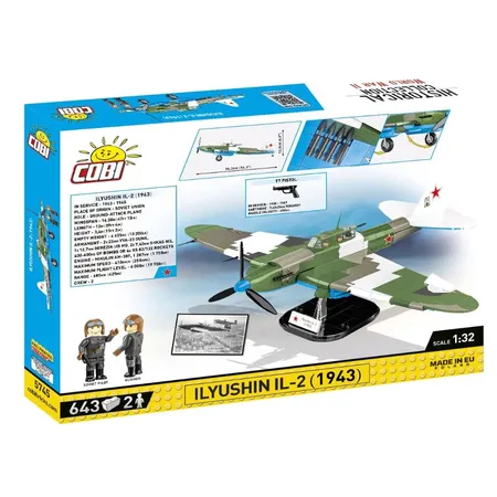 Cobi 5745 Historical Collection - Ilyushin IL-2 1943