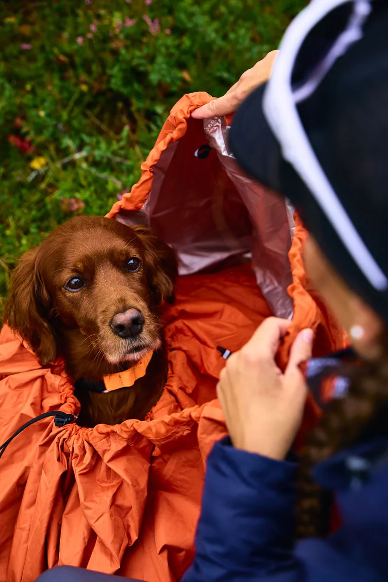 Non-stop Dogwear Bivvy Bag Orange Medium