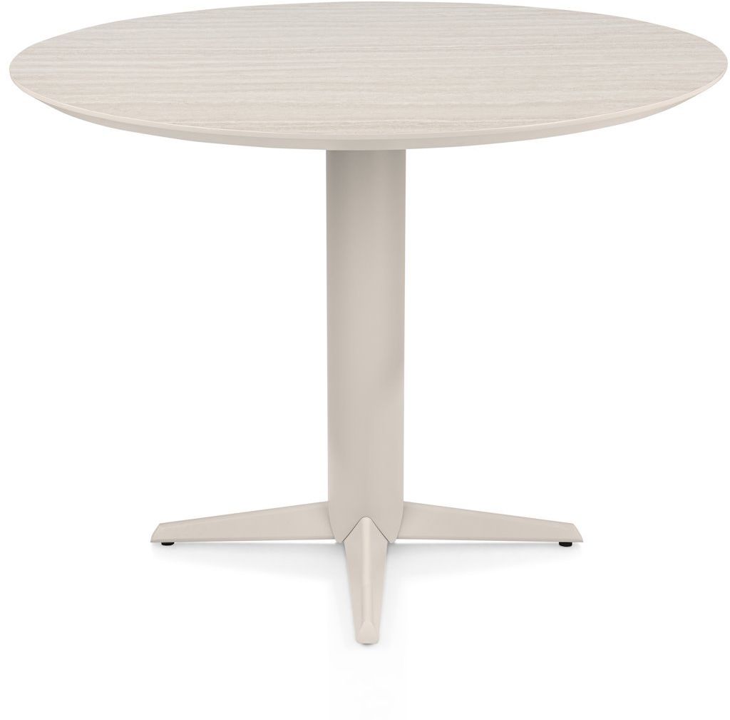Henders en Hazel   Caletta Beige Centrale Teenpoot Eettafel