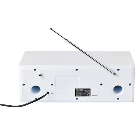 Prosonic hifi-1000 musikanlæg med DAB+/FM/CD/Bluetooth - hvid