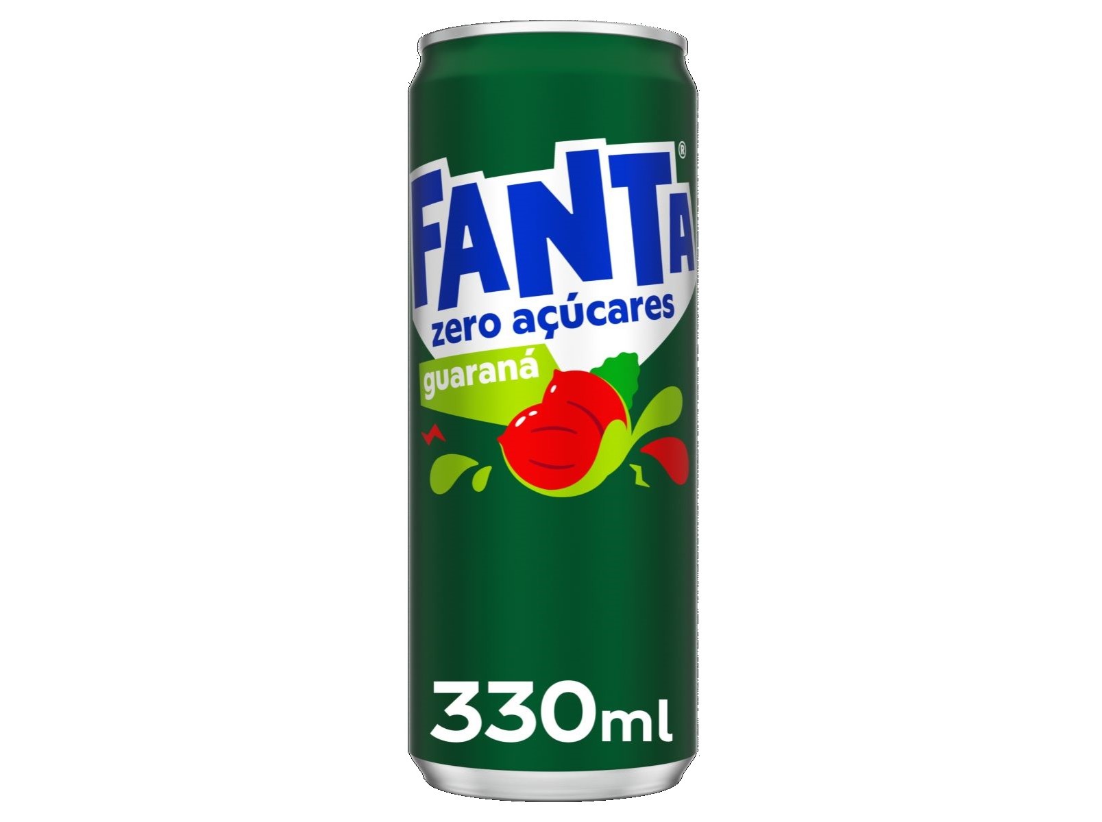 REFRIGERANTE COM GÁS FANTA GUARANÁ LATA 0.33L
