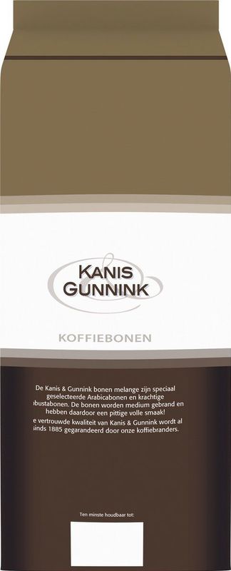 Kanis & Gunnink Medium Roast Koffiebonen - Voordeelverpakking 4 x 1000 gram