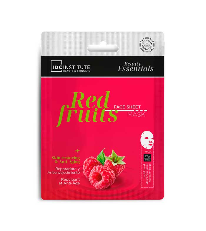 IDC Institute - Máscara facial ultrafina - Frutas Vermelhas