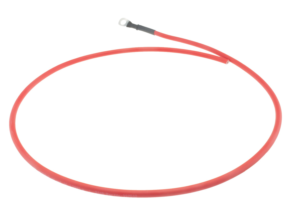 BBA 10 mm 100 cm accukabel - red