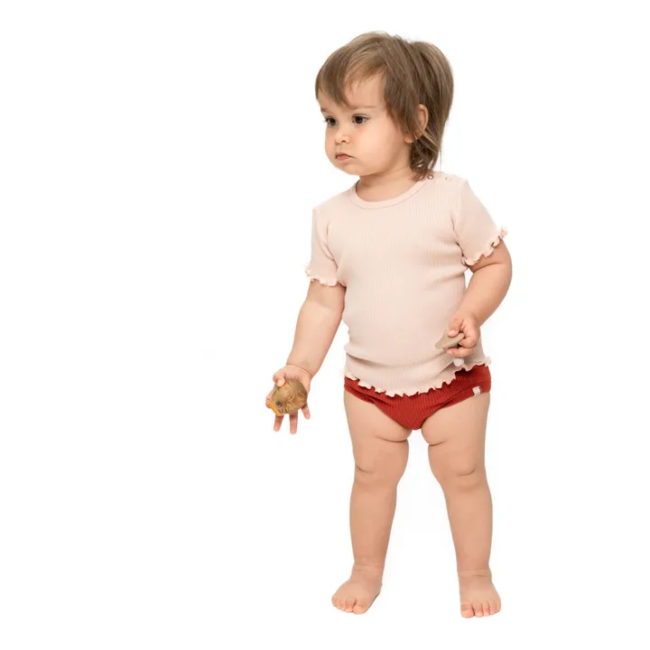 Minimalisma Bloomer en Soie Bobbi | Rouge