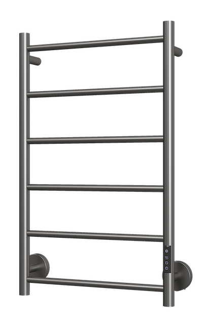 TVS Design Plus 6 elektrische radiator 80x50cm gunmetal