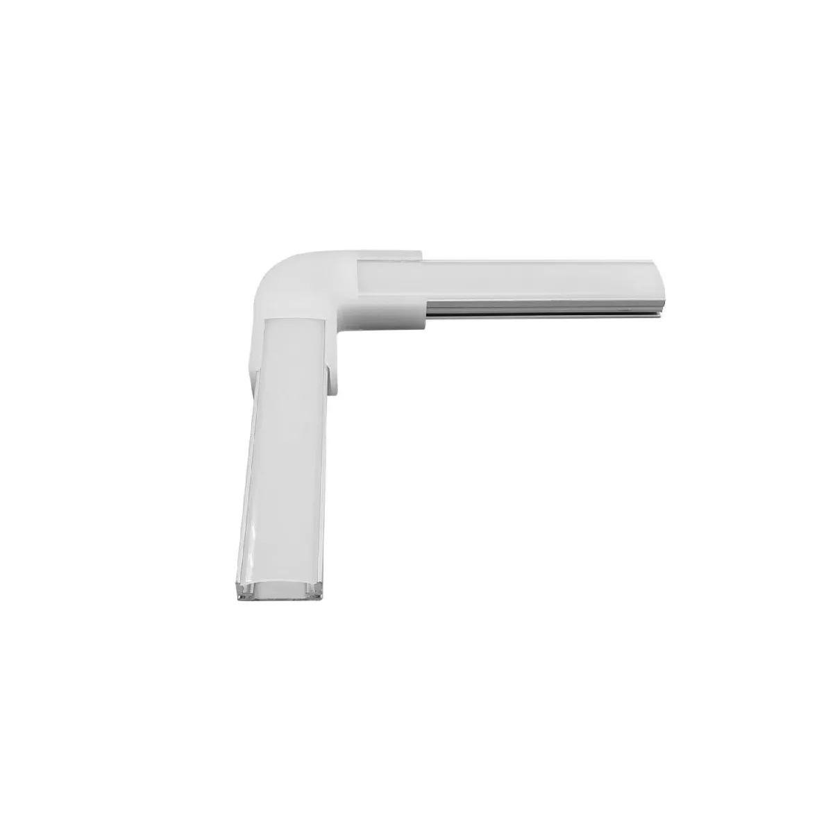 Ledkia Jonction L Profilé Aluminium - Opale