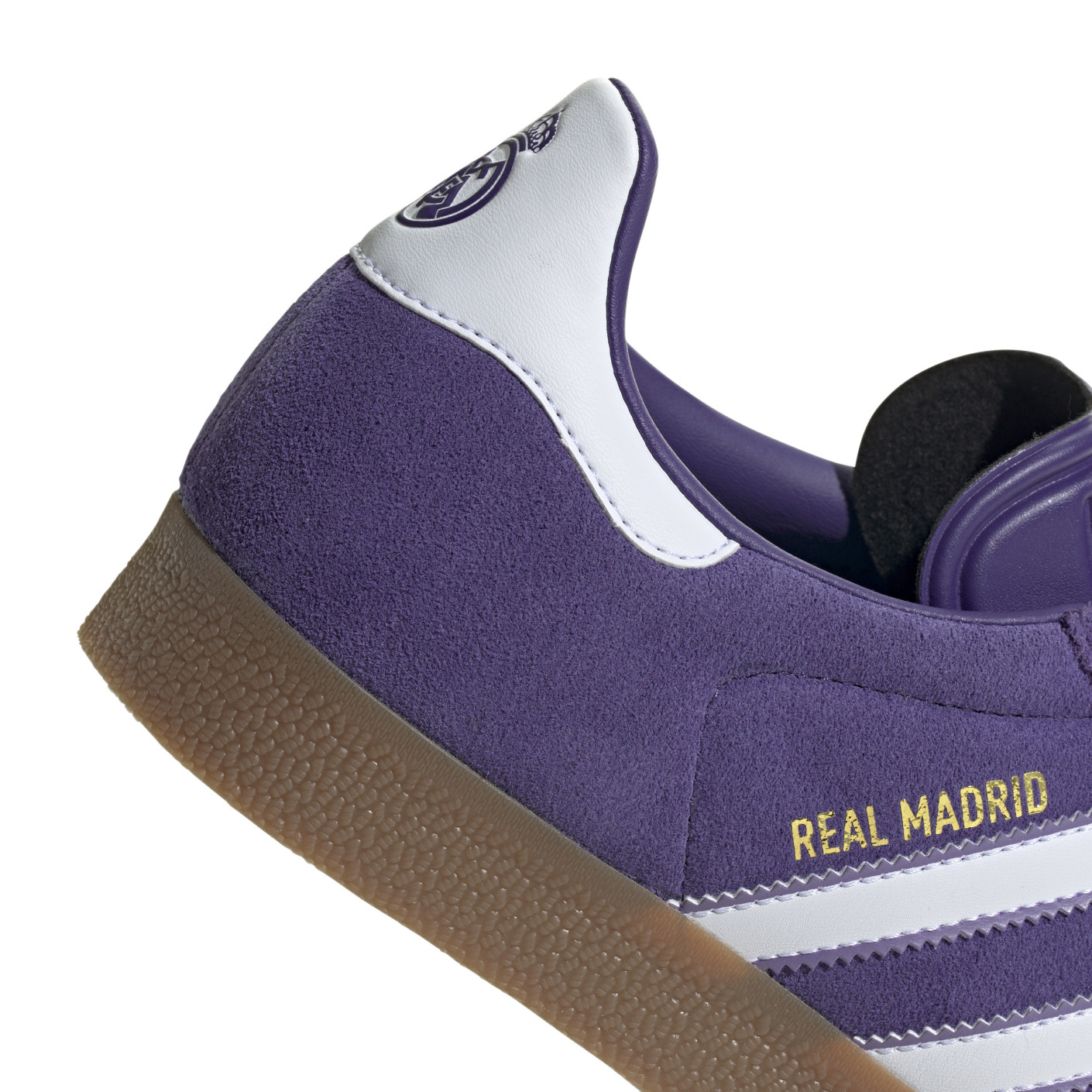 Adidas Gazelle Real Madrid Terrace Icons Sneakers Paars Wit Bruin